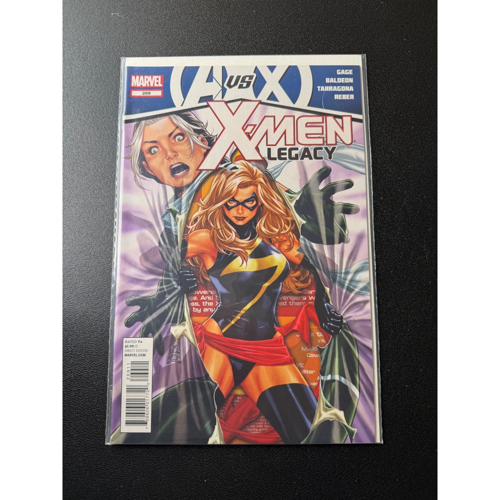 Marvel X-Men Legacy‎ 269 Avengers vs X-Men AvX Ms Marvel Rogue 2012 Comic Book